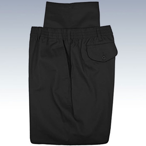 Falcon Bay Big & Tall Full Elastic Waist Pants Casual Twill 44 W x 28 inseam - Picture 2 of 5